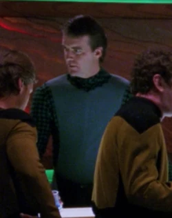 Played by an unknown actor (TNG: "Sarek")