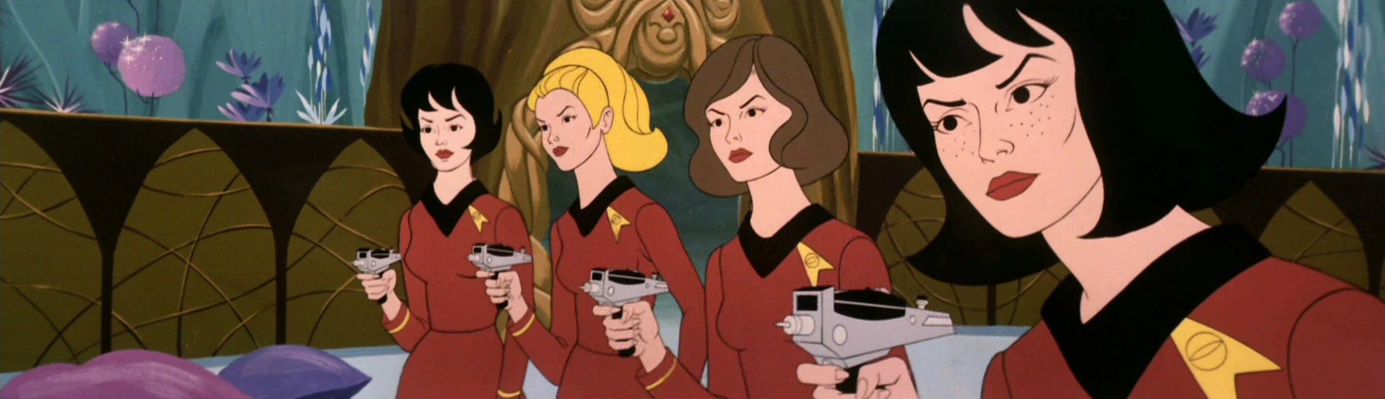 USS Enterprise security crew women