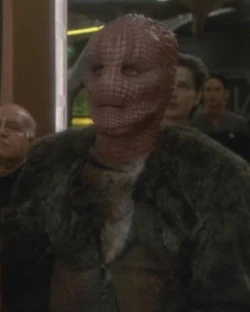 On the Promenade (DS9: "His Way") Played by an unknown actor