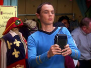 Sheldon als Spock