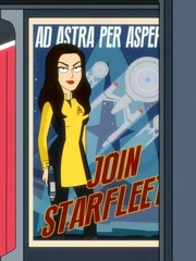 Una Chin-Riley's recruitment poster