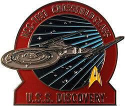 FanSets USS Discovery pin