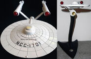 Franklin Mint USS Enterprise Captain's Lamp