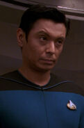 Recrue Martinez Star Trek: The Next Generation "Star Trek: First Contact" "Star Trek: Insurrection" (non-crédité)