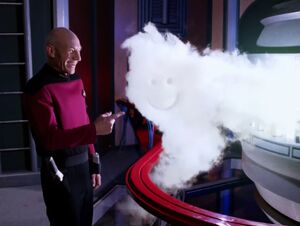 Picard experiencing temporal narcosis