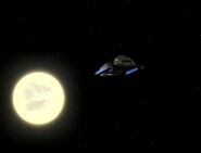 USS Yukon approaches Bajoran sun