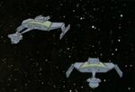 Kuri's battle cruiser and sister ship