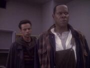 Sisko und Bashir in der Vergangenheit