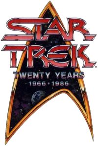 Star Trek 20th anniversary logo