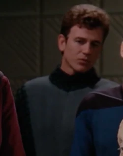 Played by an unknown actor (TNG: "Peak Performance")