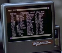 Listas de arribos de  donde figura el Capt