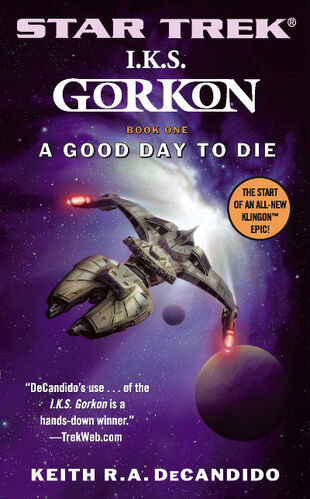 Cover of book 1, A Good Day to Die
