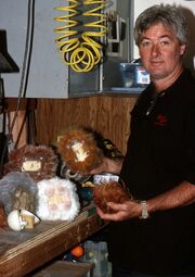 Gary Monak with tribbles