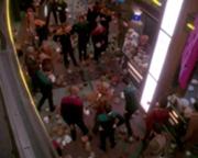 180px-DS9 Promenade infested with tribbles
