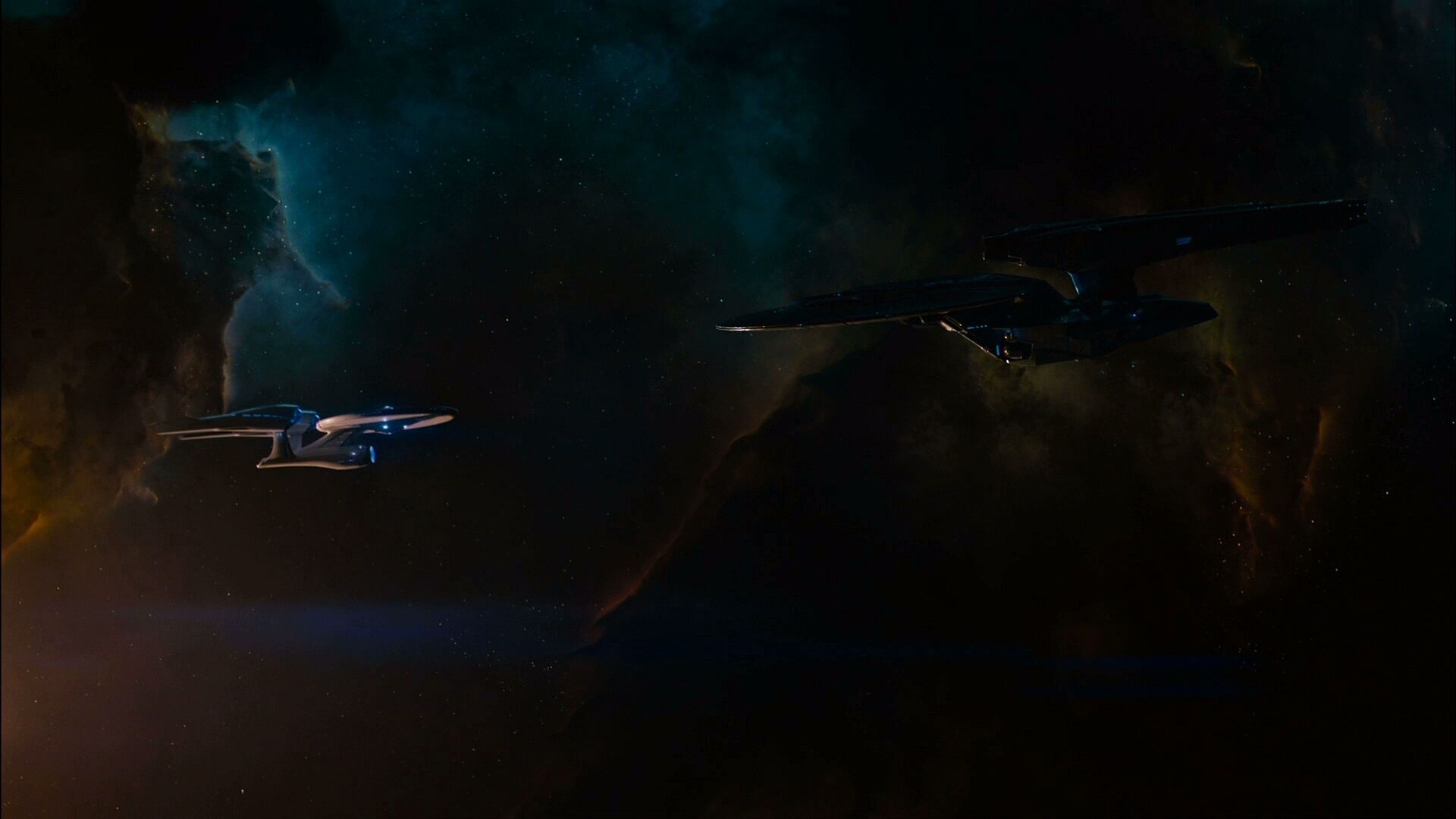 USS Enterprise and USS Vengeance face off