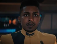 Christopher, 3190.jpg (102 KB) Lieutenant Christopher in an operations gold uniform