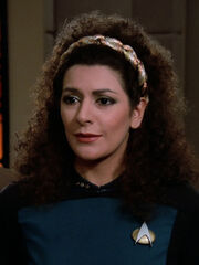 Deanna Troi, early 2364