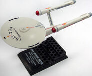 F-Toys Wonder Festival 2010 ISS Enterprise (TOS) prototype (stand info was corrected for production)