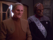 Odo and Worf, 2375