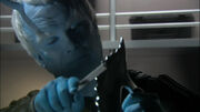 Shran sharpens his Ushaan-Tor