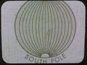 South pole map