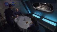 Captain's dining room