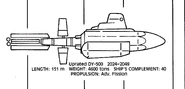 DY-500 original configuration.jpg (88 KB) 21st century DY-500 class (The Spaceflight Chronology, page 35)