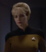 Female ensign in cargo bay 5, 2370.jpg (9 KB) Starfleet ensign Star Trek: The Next Generation Star Trek Generations Recurring character (uncredited)