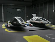 Class 2 shuttles in Voyager's hangar