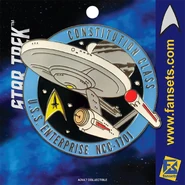 FanSets USS Enterprise pin