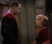 Nog convincing Sisko