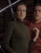 Bajoran officer Star Trek: Deep Space Nine TNG: "Birthright, Part I" Recurring character (uncredited)