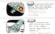 1989: VFX sequence story boards TNG: "Q Who"