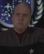 Comandante Hilliard DS9: "When It Rains..."