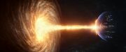 Singularity and Starfleet deflect energy burst