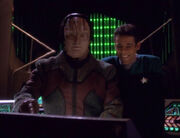 Elim Garak and Julian Bashir, 2371