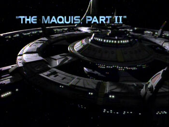 2x21 The Maquis, Part II title card