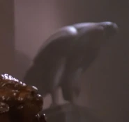 Raptor sculpture in post-atomic courtroom.jpg (5 KB) A raptor sculpture on 21st century Earth