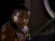 Jake Sisko shoots a glance