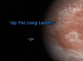 2x18 Up The Long Ladder title card