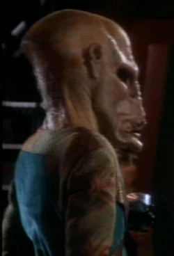 An alien in Quark's