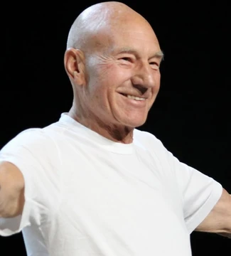 Patrick Stewart Star Trek schreit