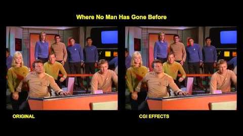 Star Trek - Where No Man Has Gone Before - visual effects comparison