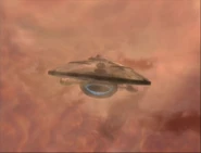 Voyager entering the atmosphere