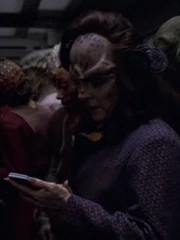 Besucher der USS Voyager vom markonianischen Außenposten 7