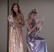 Holographic harpist (left) TNG: "Haven" (uncredited)