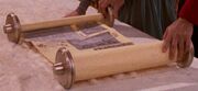 Kriosian temple scroll