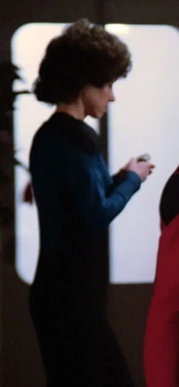 In sickbay Played by an unknown actress (TNG: "Symbiosis")