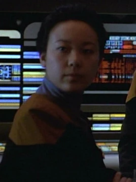 ... as a Voyager lieutenant