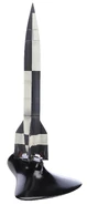 Admiral Marcus' V-2 rocket model at auction.jpg (112 KB) Marcus' V-2 model at auction with the checkered test livery